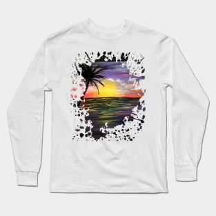 Sunset Sea Long Sleeve T-Shirt